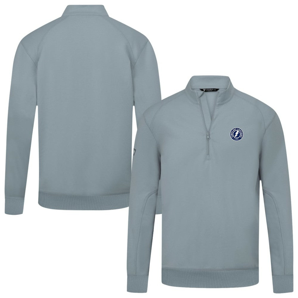 Tampa Bay Lightning Levelwear Upright Tri-Blend Quarter-Zip Pullover - Gray | NHL online