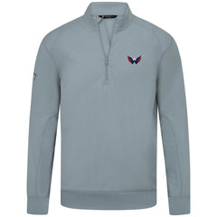 Washington Capitals Levelwear Upright Tri-Blend Quarter-Zip Pullover - Gray | NHL sale