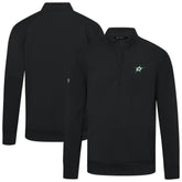 Dallas Stars Levelwear Upright Tri-Blend Quarter-Zip Pullover - Black | NHL sale