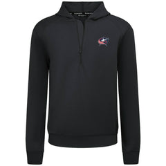 Columbus Blue Jackets Levelwear Technic Quarter-Zip Pullover Hoodie - Black | NHL sale
