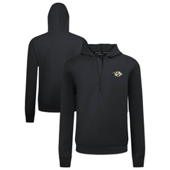 Nashville Predators Levelwear Technic Quarter-Zip Pullover Hoodie - Black | NHL near me