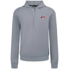 Carolina Hurricanes Levelwear Technic Quarter-Zip Pullover Hoodie - Gray | NHL Lifestyle