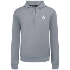 Toronto Maple Leafs Levelwear Technic Quarter-Zip Pullover Hoodie - Gray | NHL near me