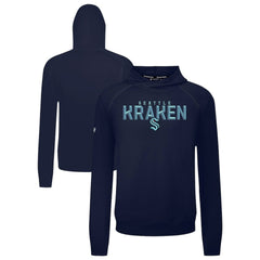 Seattle Kraken Levelwear Mandate Carve Tri-Blend Pullover Hoodie - Deep Sea Blue | NHL online
