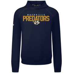 Nashville Predators Levelwear Mandate Carve Tri-Blend Pullover Hoodie - Navy | NHL online