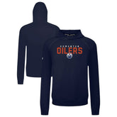 Edmonton Oilers Levelwear Mandate Carve Tri-Blend Pullover Hoodie - Navy | NHL discount