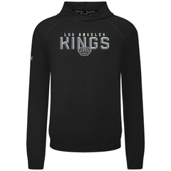 Los Angeles Kings Levelwear Mandate Carve Tri-Blend Pullover Hoodie - Black | NHL near me