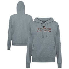 Philadelphia Flyers Levelwear Women's Adorn Journey Pullover Hoodie - Gray | NHL Clearance
