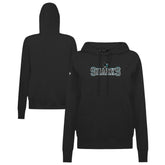 San Jose Sharks Levelwear Women's Adorn Journey Pullover Hoodie - Black | NHL on sale