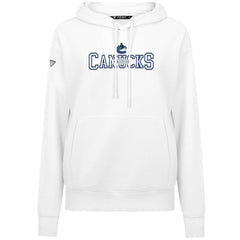 Vancouver Canucks Levelwear Women's Adorn Journey Pullover Hoodie - White | NHL sale