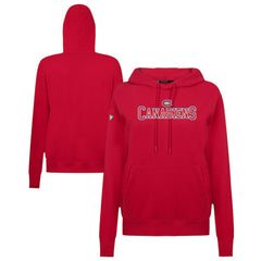 Montreal Canadiens Levelwear Women's Adorn Journey Pullover Hoodie - Red | NHL near me