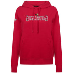Ottawa Senators Levelwear Women's Adorn Journey Pullover Hoodie - Red | NHL Clearance