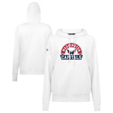 Washington Capitals Levelwear Women's Adorn Banner Arch Pullover Hoodie - White | NHL online