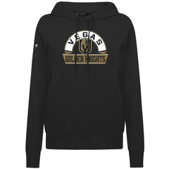 Vegas Golden Knights Levelwear Women's Adorn Banner Arch Pullover Hoodie - Black | NHL discount