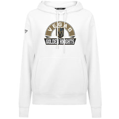 Vegas Golden Knights Levelwear Women's Adorn Banner Arch Pullover Hoodie - White | NHL on sale