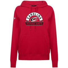 Carolina Hurricanes Levelwear Women's Adorn Banner Arch Pullover Hoodie - Red | NHL on sale