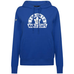 Toronto Maple Leafs Levelwear Women's Adorn Banner Arch Pullover Hoodie - Royal | NHL discount