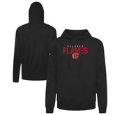 Calgary Flames Levelwear Podium Carve Pullover Hoodie - Black | NHL Clearance