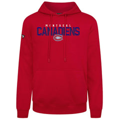 Montreal Canadiens Levelwear Podium Carve Pullover Hoodie - Red | NHL on sale