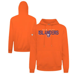 New York Islanders Levelwear Podium Carve Pullover Hoodie - Orange | NHL discount