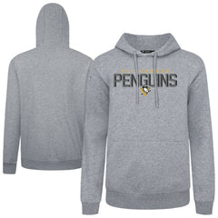 Pittsburgh Penguins Levelwear Podium Carve Pullover Hoodie - Gray | NHL near me