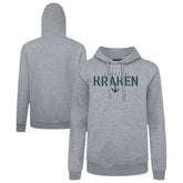 Seattle Kraken Levelwear Podium Carve Pullover Hoodie - Gray | NHL Clearance
