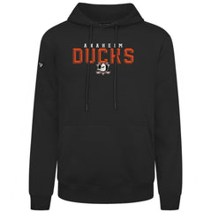 Anaheim Ducks Levelwear Podium Carve Pullover Hoodie - Black | NHL near me