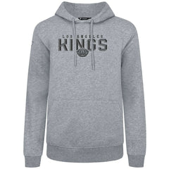 Los Angeles Kings Levelwear Podium Carve Pullover Hoodie - Gray | NHL near me