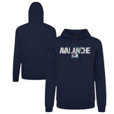 Colorado Avalanche Levelwear Podium Carve Pullover Hoodie - Navy | NHL Lifestyle