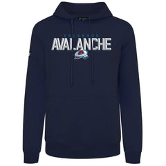 Colorado Avalanche Levelwear Podium Carve Pullover Hoodie - Navy | NHL Lifestyle