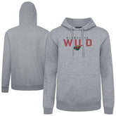 Minnesota Wild Levelwear Podium Carve Pullover Hoodie - Gray | NHL near me
