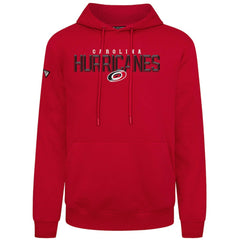 Carolina Hurricanes Levelwear Podium Carve Pullover Hoodie - Red | NHL Clearance