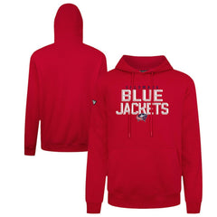 Columbus Blue Jackets Levelwear Podium Carve Pullover Hoodie - Red | NHL sale