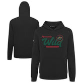 Minnesota Wild Levelwear Youth Podium Monument Pullover Hoodie - Black | NHL near me