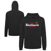 Chicago Blackhawks Levelwear Youth Podium Monument Pullover Hoodie - Black | NHL online