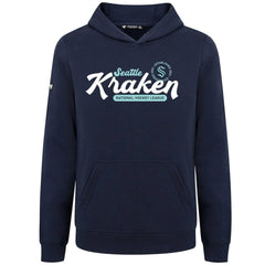 Seattle Kraken Levelwear Youth Podium Monument Pullover Hoodie - Navy | NHL sale