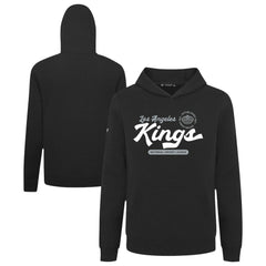 Los Angeles Kings Levelwear Youth Podium Monument Pullover Hoodie - Black | NHL Lifestyle