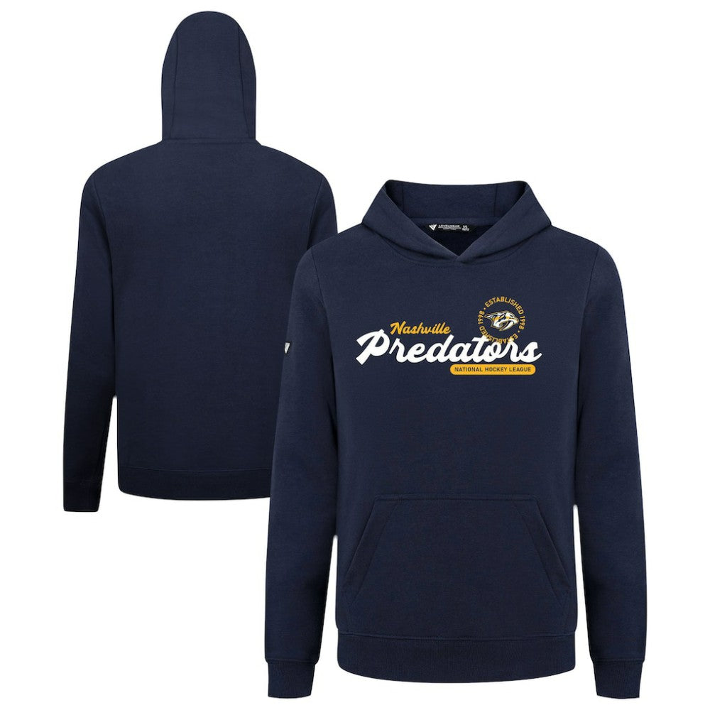 Nashville Predators Levelwear Youth Podium Monument Pullover Hoodie - Navy | NHL near me