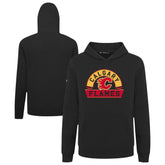 Calgary Flames Levelwear Youth Podium Banner Arch Pullover Hoodie - Black | NHL discount