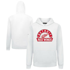 Detroit Red Wings Levelwear Youth Podium Banner Arch Pullover Hoodie - White | NHL sale