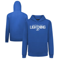 Tampa Bay Lightning Levelwear Youth Podium Carve Pullover Hoodie - Royal | NHL Clearance