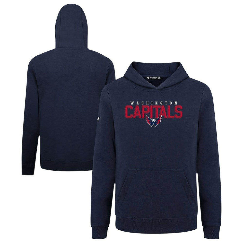 Washington Capitals Levelwear Youth Podium Carve Pullover Hoodie - Navy | NHL discount