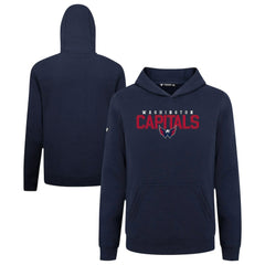 Washington Capitals Levelwear Youth Podium Carve Pullover Hoodie - Navy | NHL discount