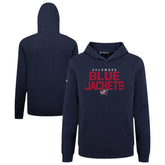 Columbus Blue Jackets Levelwear Youth Podium Carve Pullover Hoodie - Navy | NHL Lifestyle