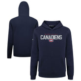 Montreal Canadiens Levelwear Youth Podium Carve Pullover Hoodie - Navy | NHL on sale