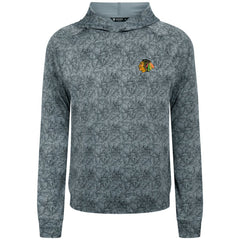 Chicago Blackhawks Levelwear Albatross Raglan Pullover Hoodie - Gray | NHL on sale