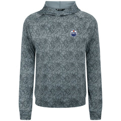 Edmonton Oilers Levelwear Albatross Raglan Pullover Hoodie - Gray | NHL Lifestyle