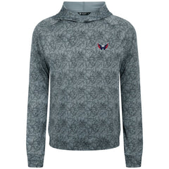 Washington Capitals Levelwear Albatross Raglan Pullover Hoodie - Gray | NHL on sale
