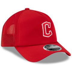 Cleveland Guardians New Era 2026 Batting Practice Apex 9FORTY Adjustable Trucker Hat Online