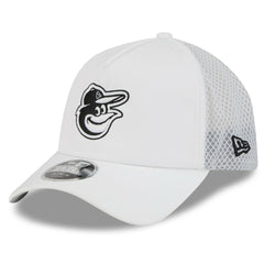 Baltimore Orioles New Era 2026 Batting Practice Apex 9FORTY Adjustable Trucker Hat for sale